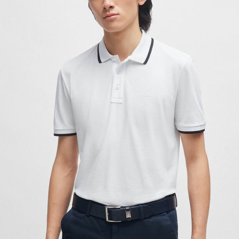 POLO BLANCO PARLAY BOSS